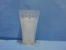 art nr: 1291 vintage glazen design vaas