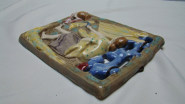 art nr: 339 plaque van Anton lang