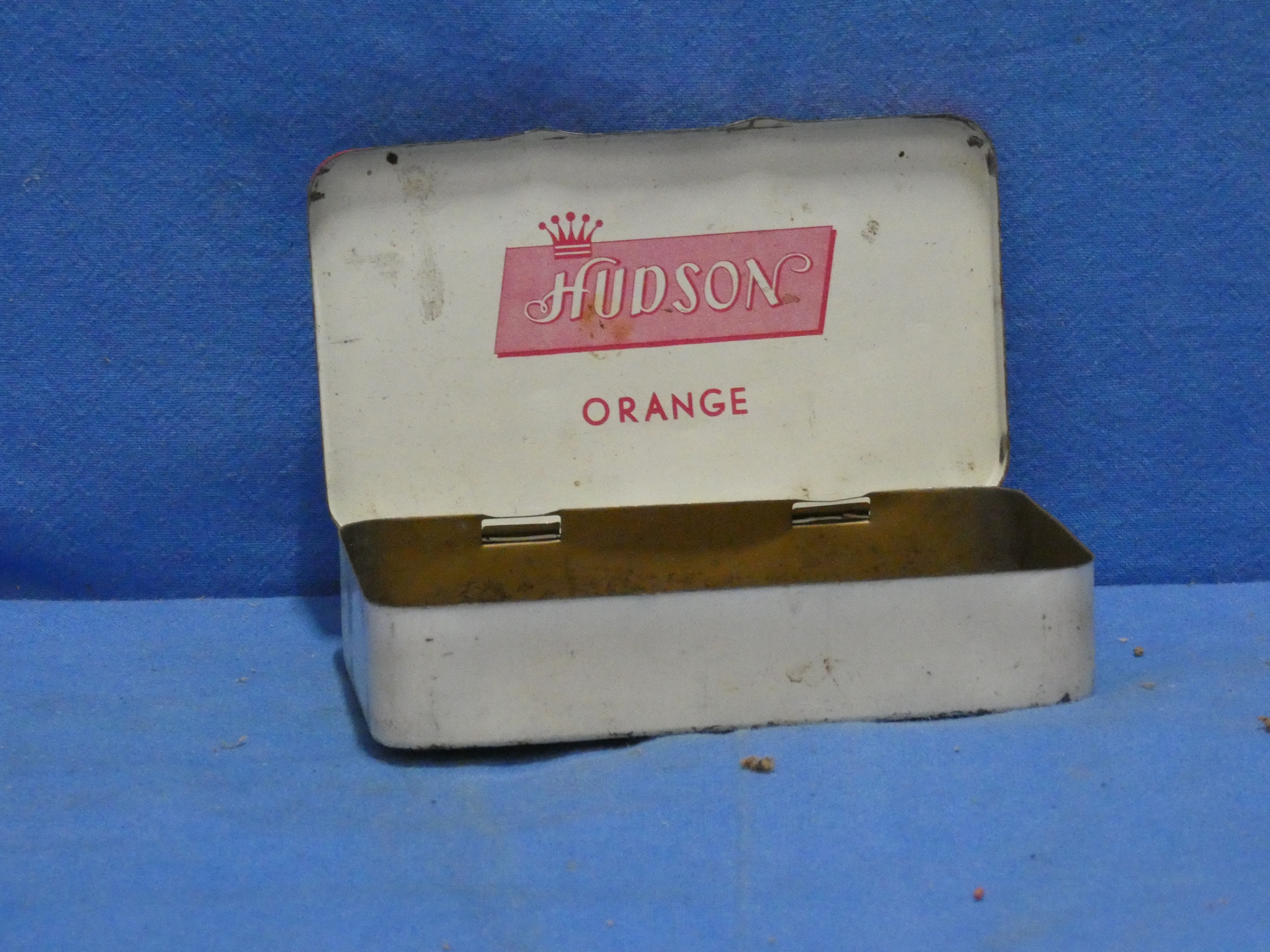 art nr: 1280 vintage Hudson sigaren blikje
