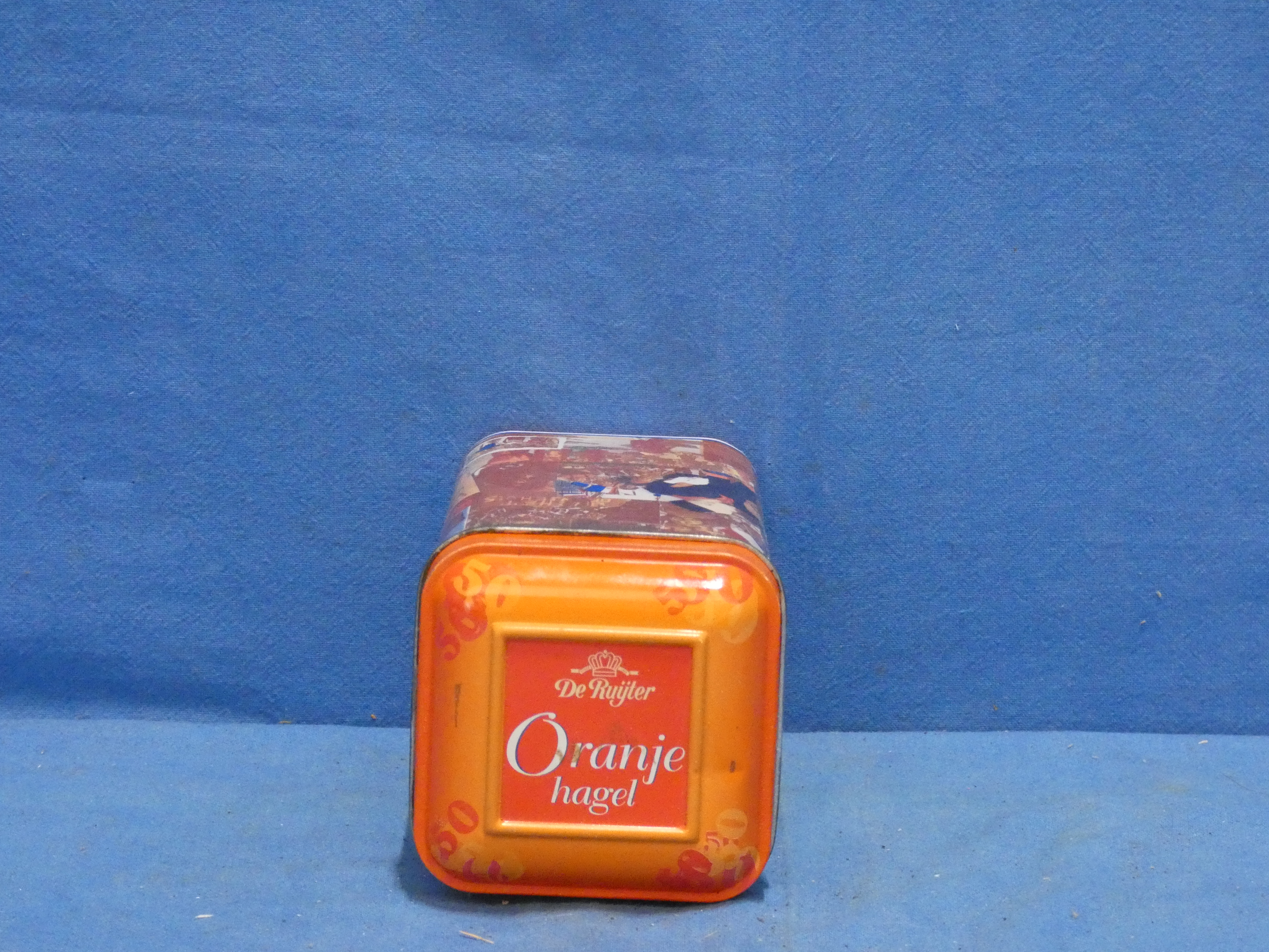 art nr: 1223 vintage blik van Oranje Hagel