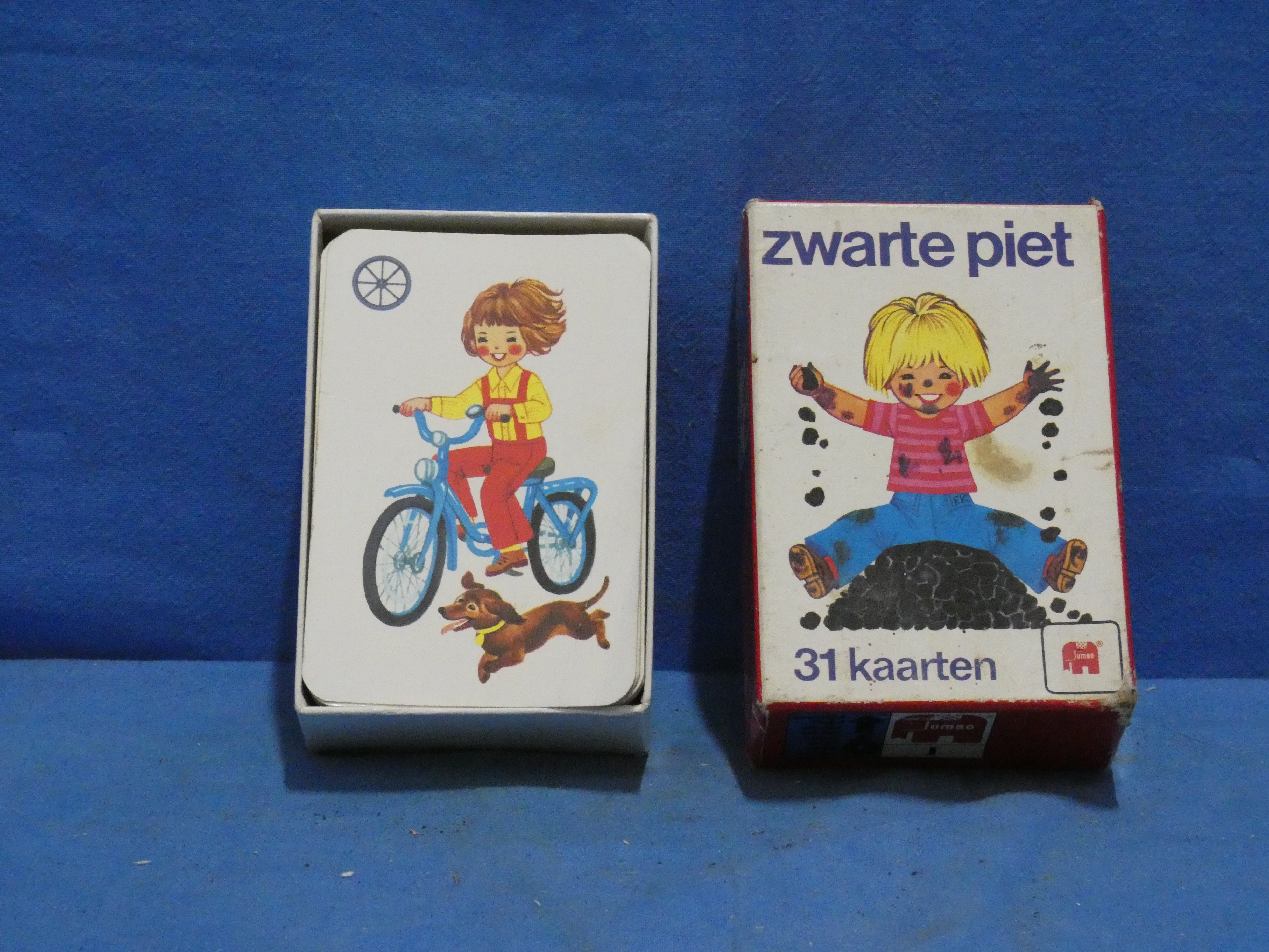 art nr: 1218 vintage Zwarte Pieten spel