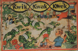 art nr: 959 vintage kwik, kwek en kwak spel