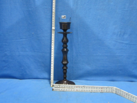 art nr: 1488 antieke bronzen kandelaar