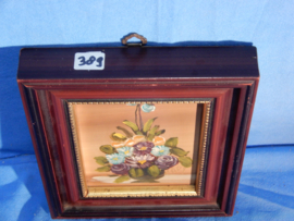 art nr: 389 vintage Italiaans schilderijtje