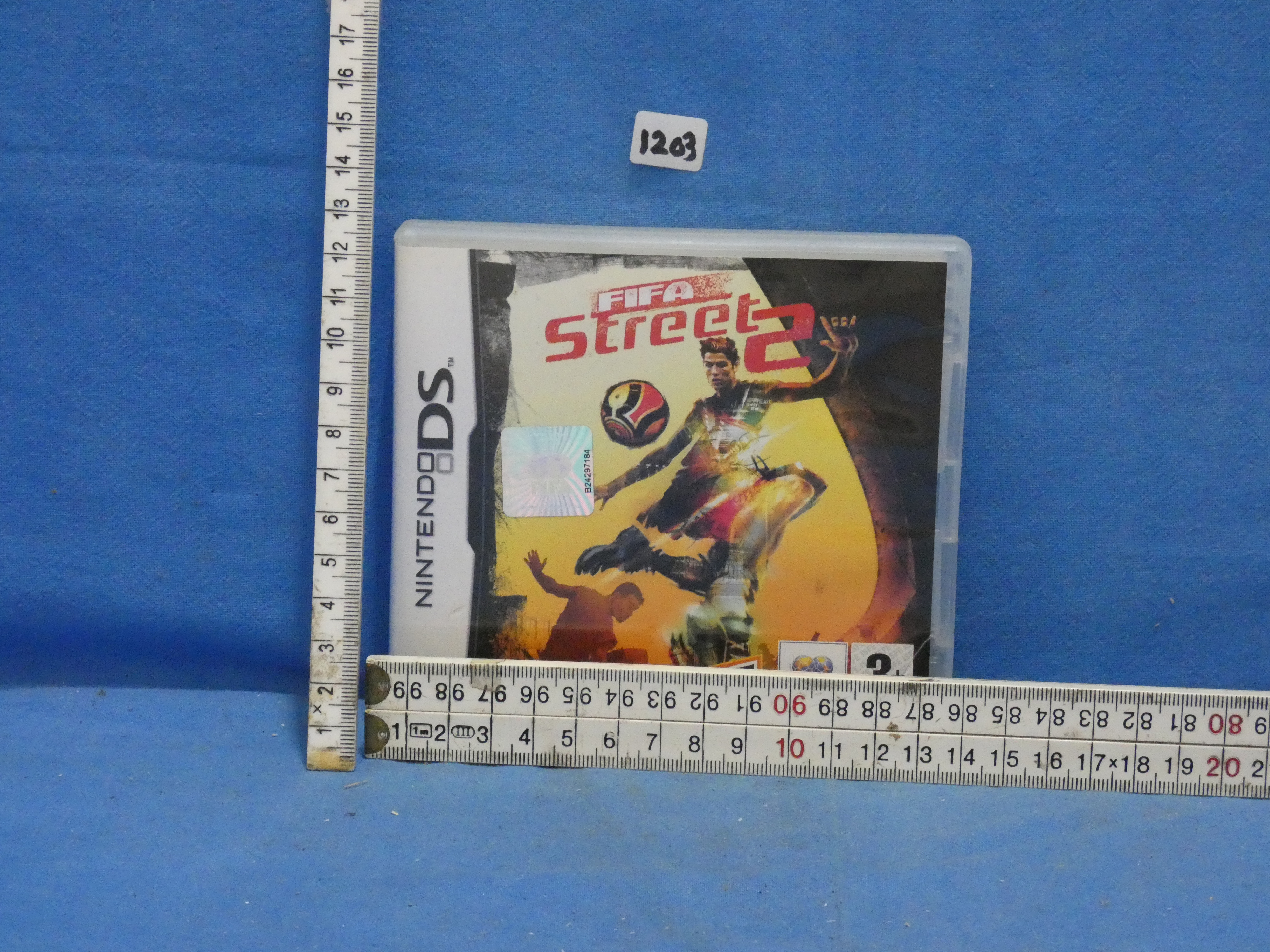 art nr: 1203 vintage Nintendo DS spel van FIFA Street 2