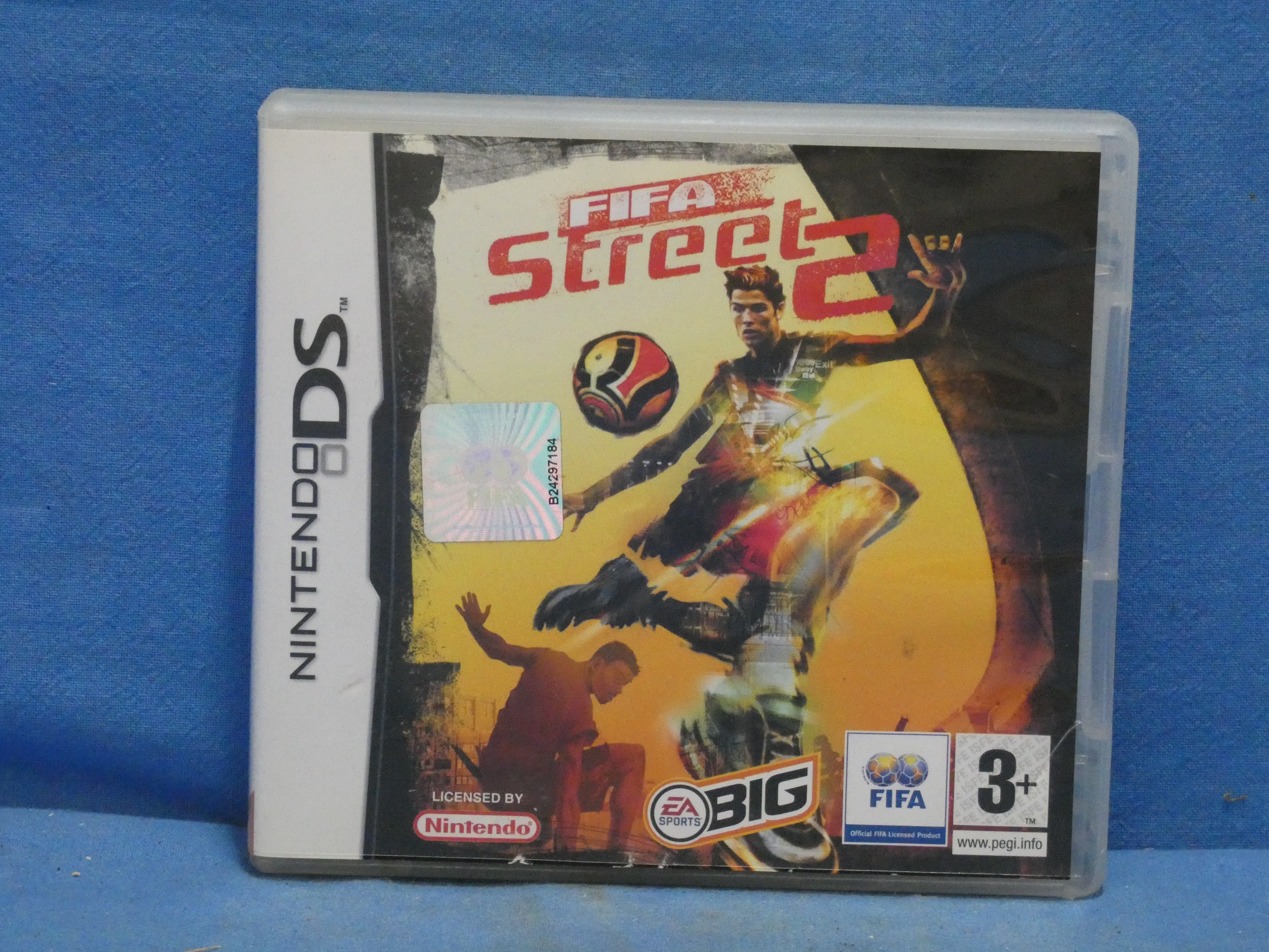 art nr: 1203 vintage Nintendo DS spel van FIFA Street 2