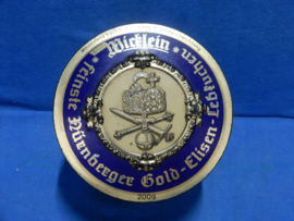 art nr: 1033 vintage blik wicklein feinste nürnberger gold elisenlebkuchen