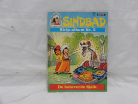 art nr: 676 vintage stripboek van Sindbad, de betoverde sjeik