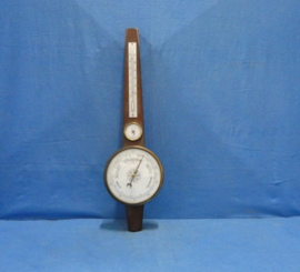 art nr: 1285 vintage Barometer, Hygrometer en thermometer