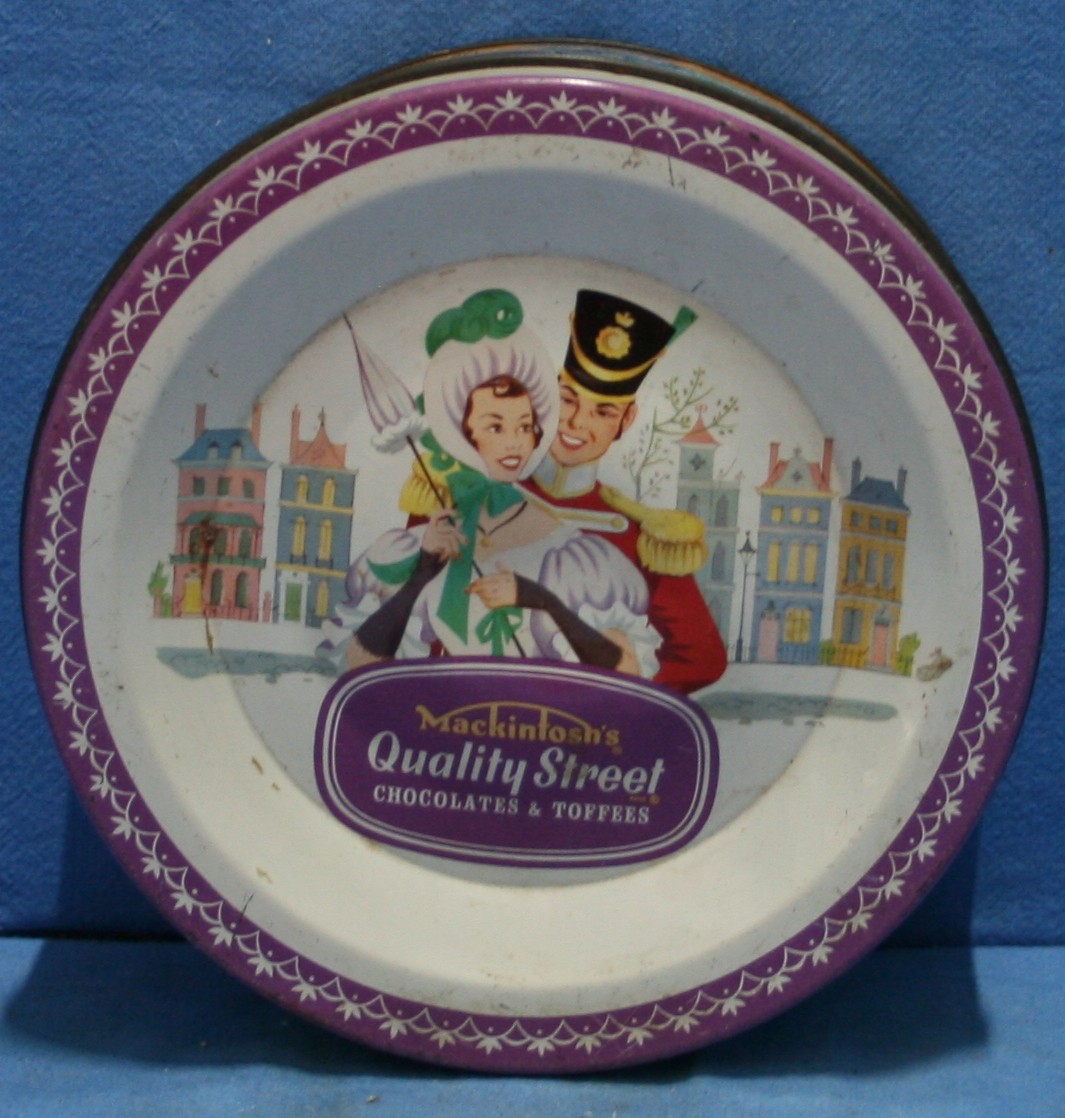 art nr: 492 vintage Mackintosh's Quality street blik