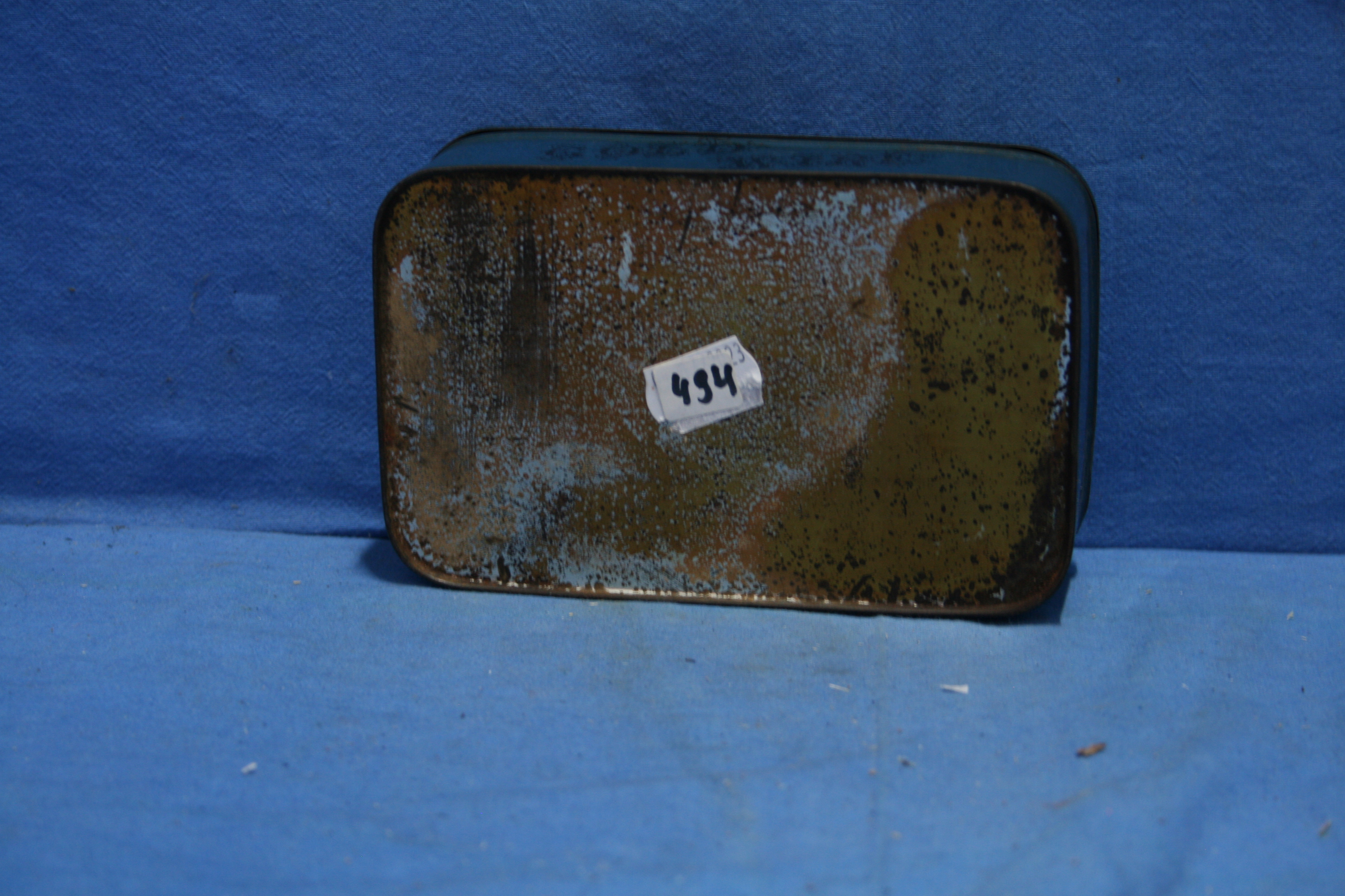 art nr: 494 vintage American Tabacco bewaar blik