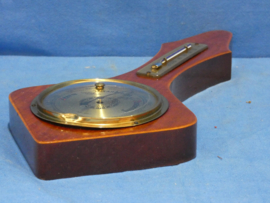art nr: 1286 vintage weerstation Barometer en thermometer