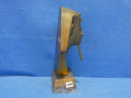 art nr: 1222 vintage Sfinx beeld van koper