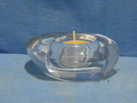 art nr: 1315 vintage glazen waxinelichtjes houder