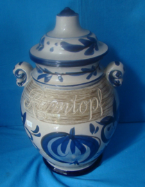 art nr: 187 vintage Rumtopf pot met deksel