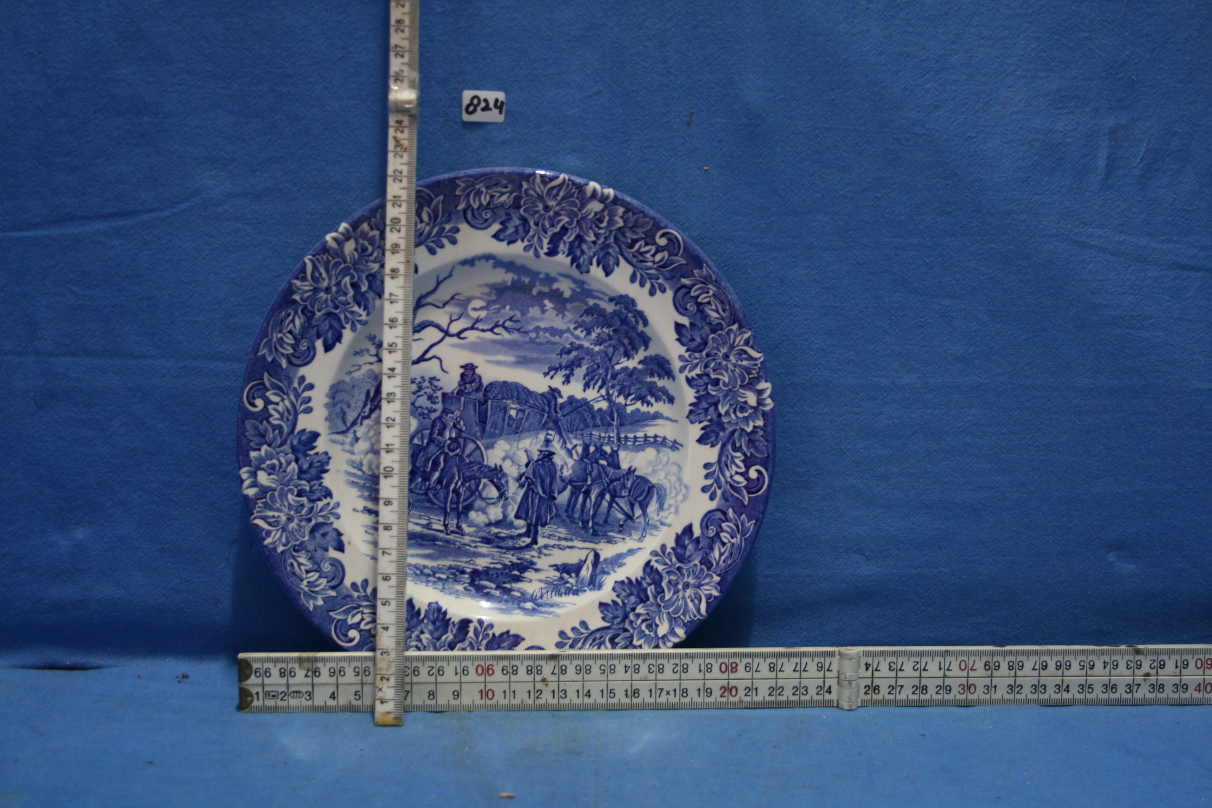 art nr: 824 vintage Staffordshire Engels designbord