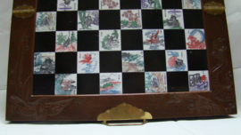 art nr: 382 vintage spekstenen schaakspel