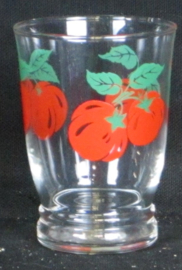 art nr: 1535 vintage limonade glas uit de jaren 1960