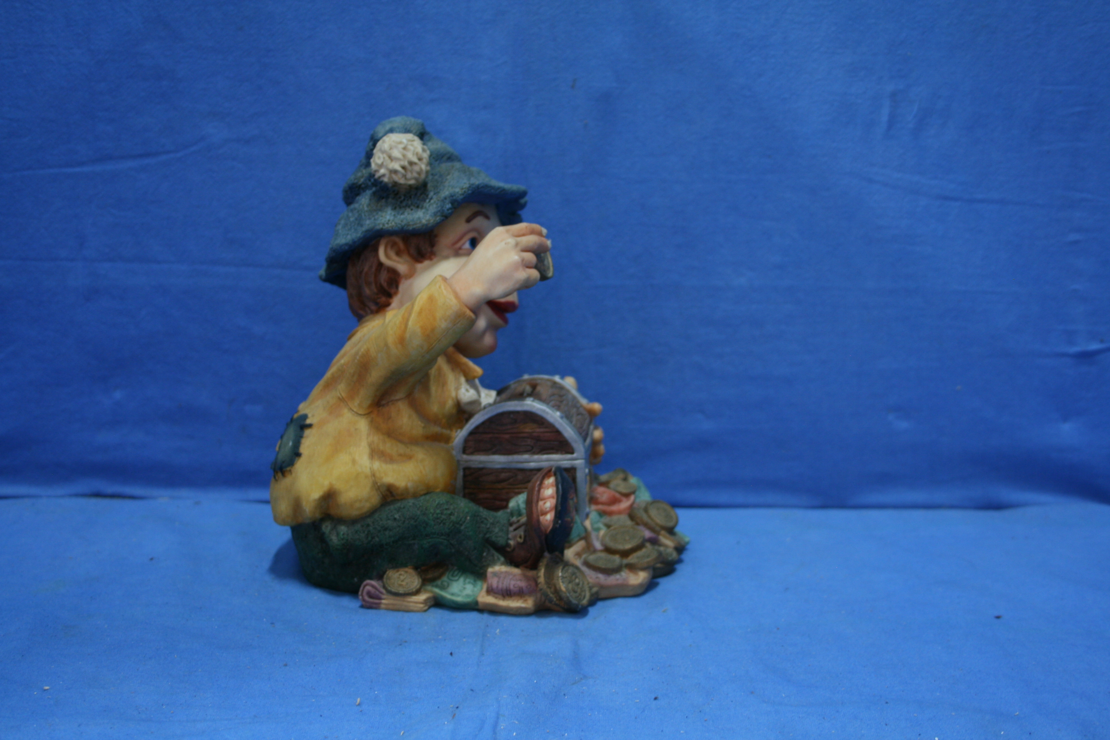 art nr: 1144 vintage Efteling Laaf met spaarpot