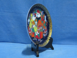 art nr: 1442 vintage Keramieken Aladin Bord
