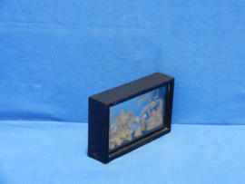 art nr: 1030 vintage Chinees kurk diorama handsnijwerk