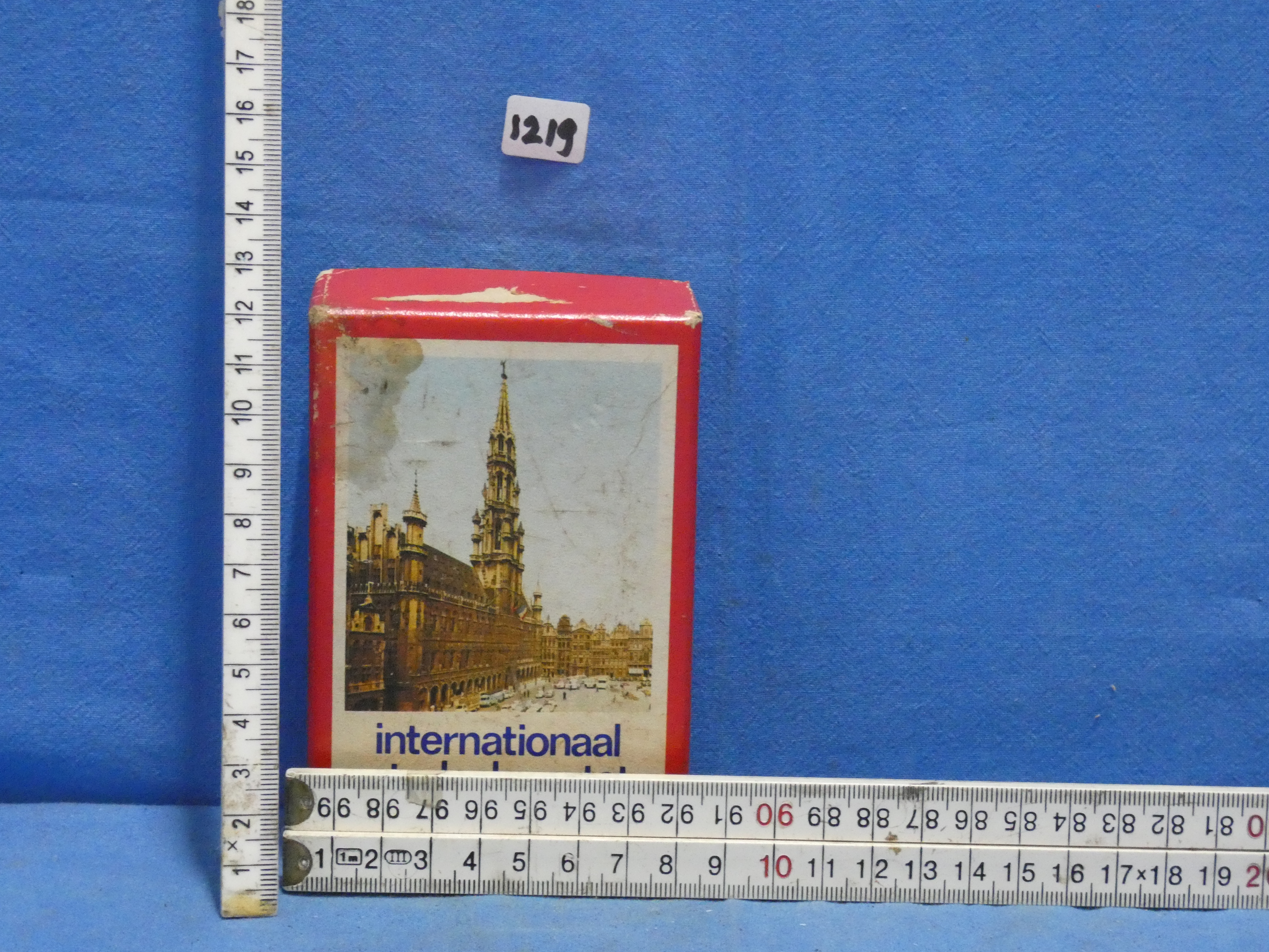 art nr: 1219 vintage internationaal elf steden kwartet