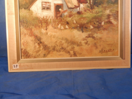 art nr: 29 schilderij van Sch'reur boerderij