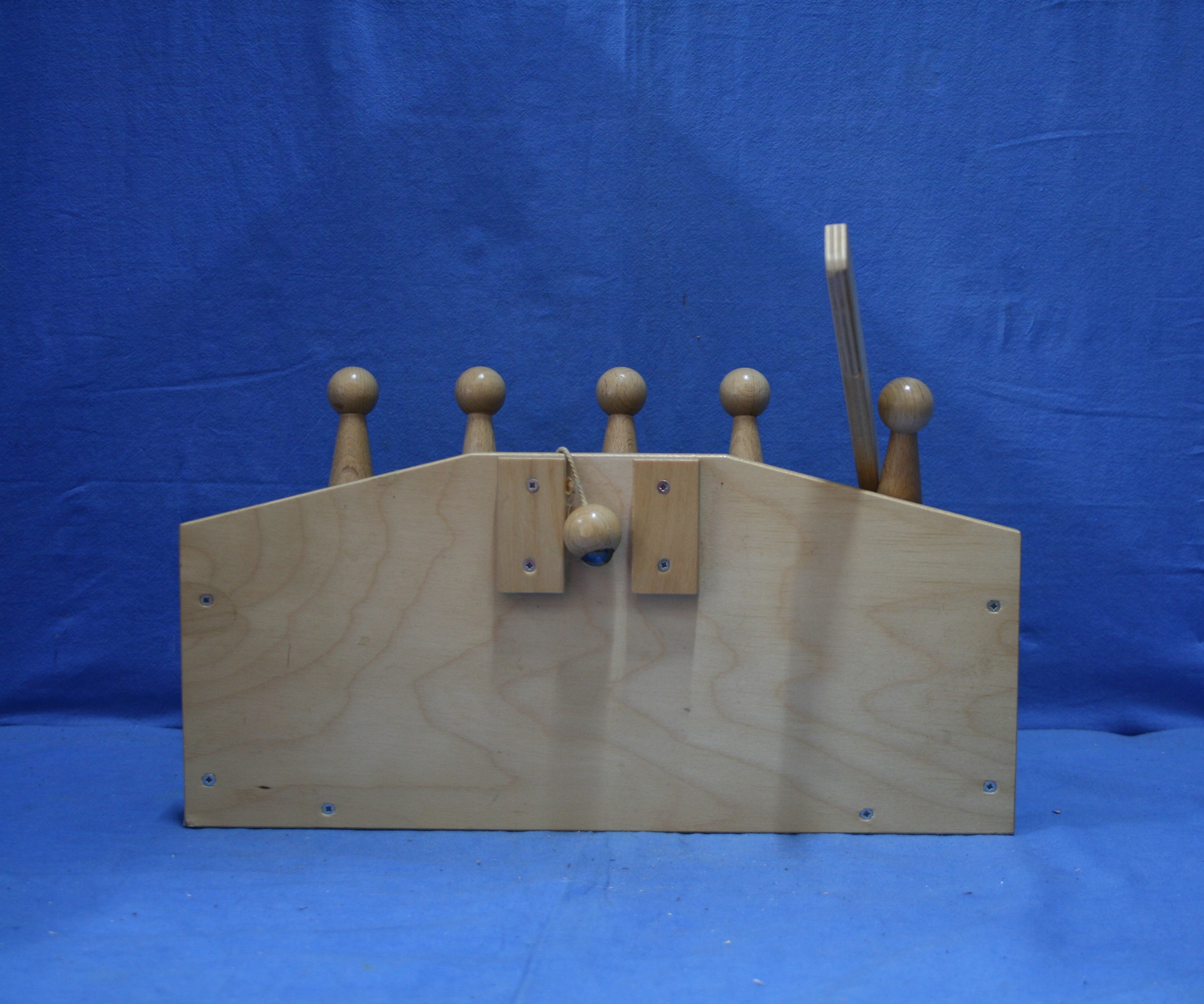 art nr: 269 vintage houten behendigheid spel