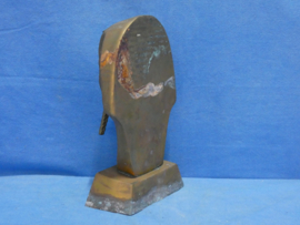 art nr: 1222 vintage Sfinx beeld van koper