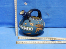 art nr: 686 vintage decoratieve theepot uit Slowakije