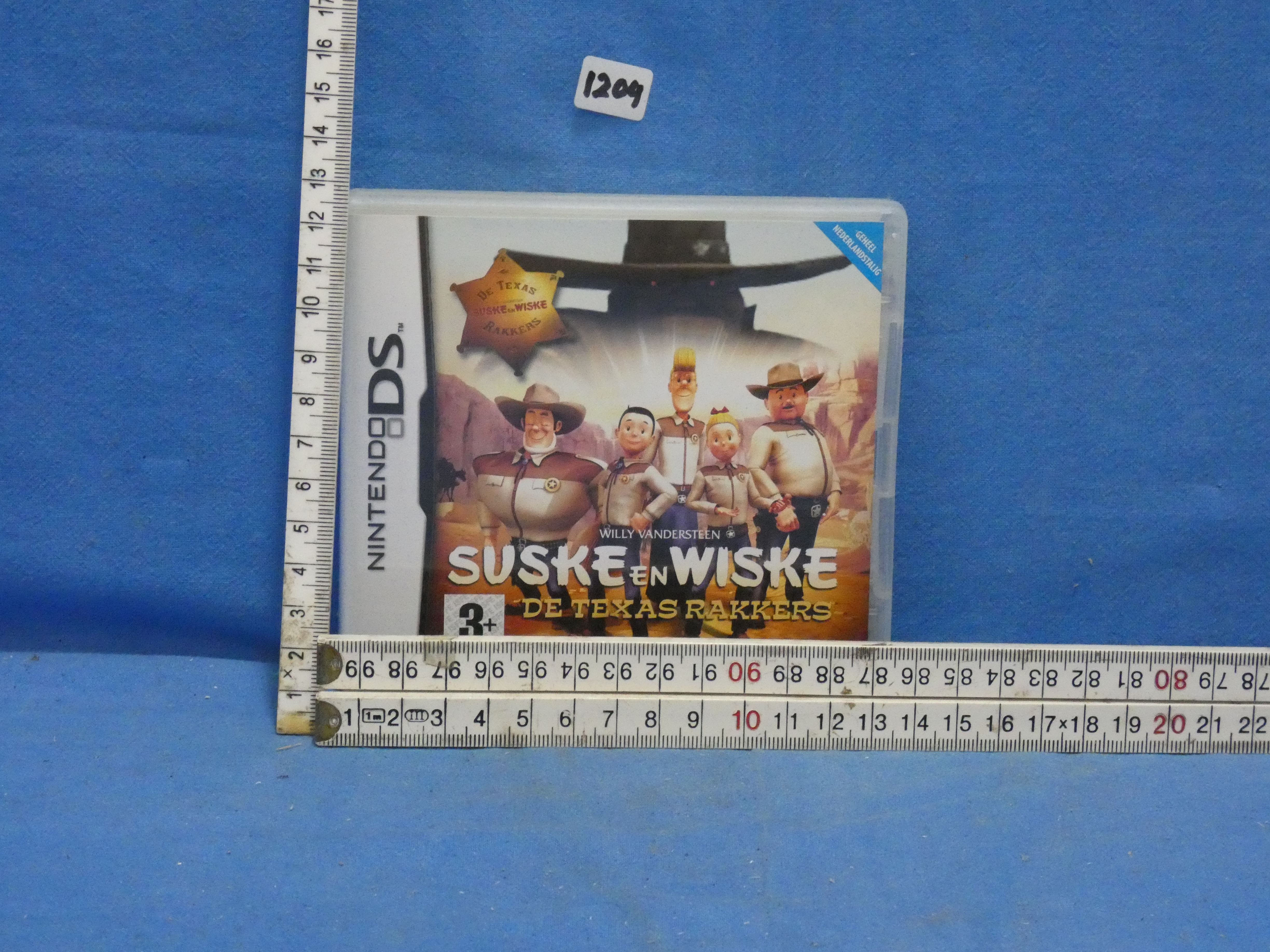 art nr: 1204 vintage Nintendo DS spel van Suske en Wiske