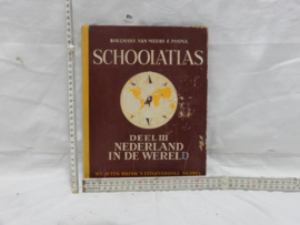 art nr: 951 vintage schoolatlas uit de jaren 60 voor kinderen