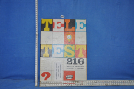 art nr: 883 vintage gezelschapsspel, teletest