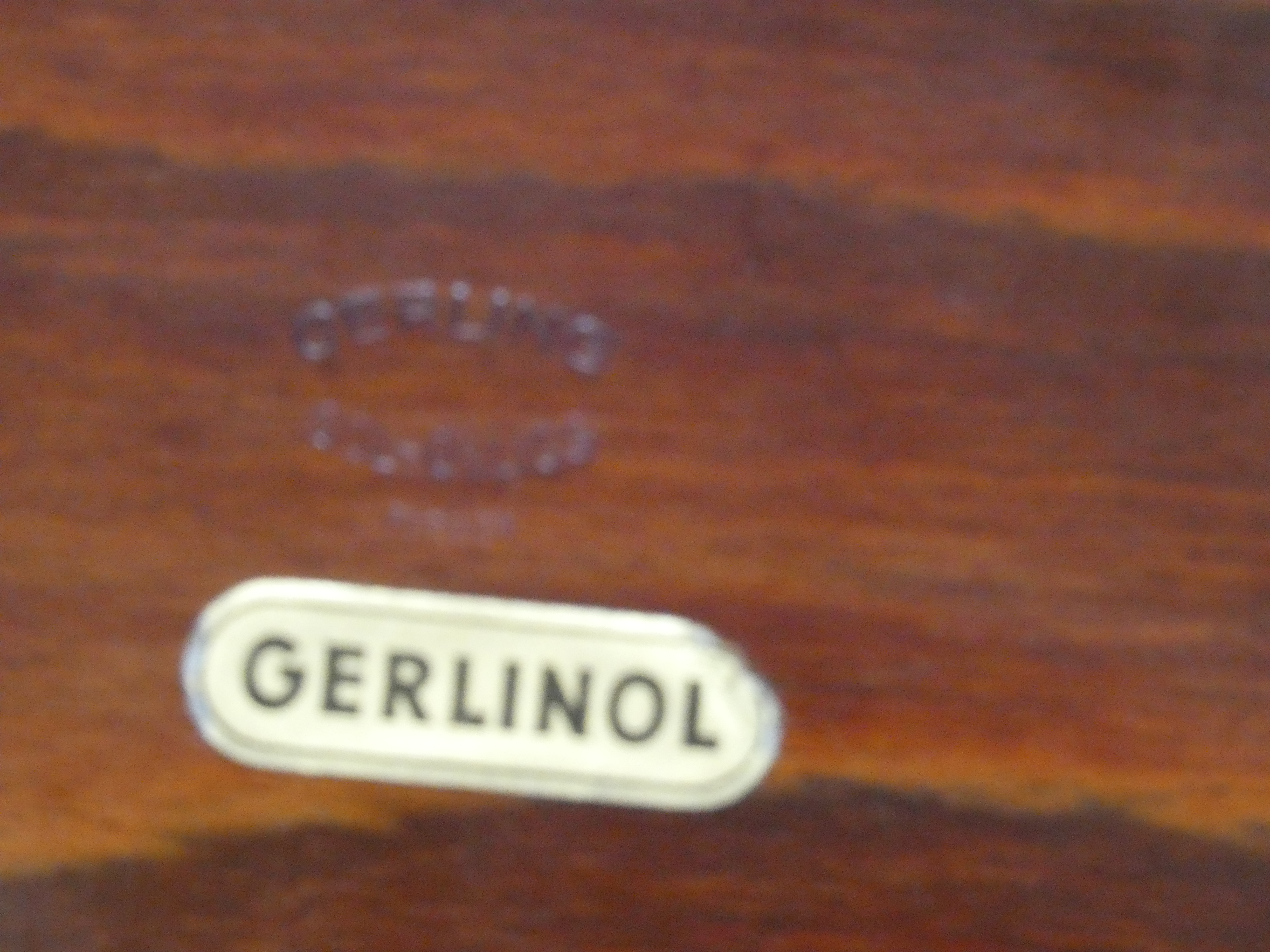 art nr: 1226 vintage 4 dienbladen van Gerling Gerninol
