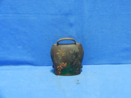 art nr: 1064 vintage koperen koeienbel uit Oostenrijk