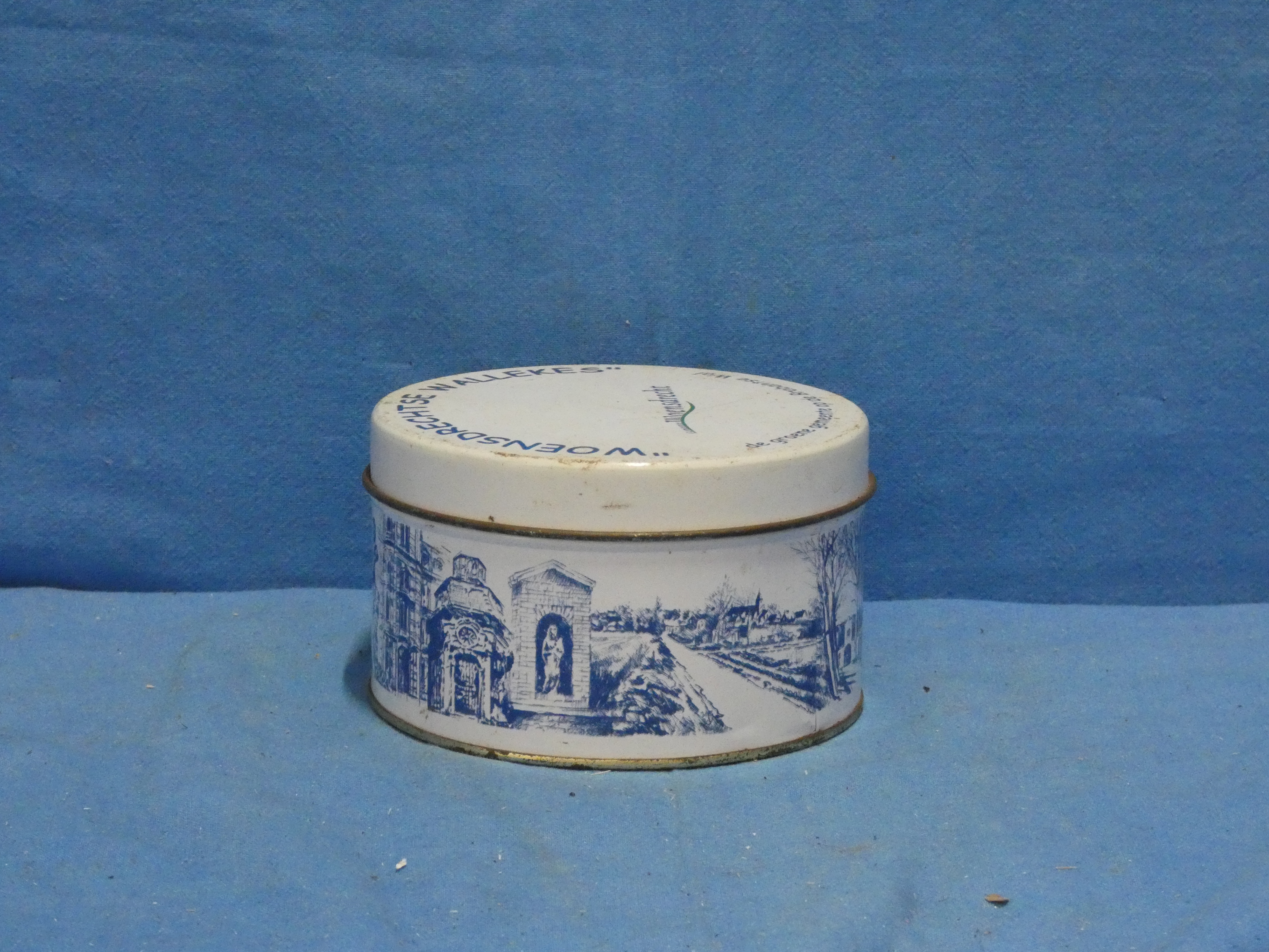 art nr: 1179 vintage blik van de Woensdrechts Wallekes