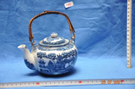 art nr 133 delfts blauwe theepot