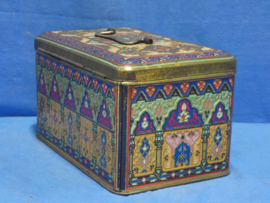 art nr: 1310 vintage blikken Cote D'or kist