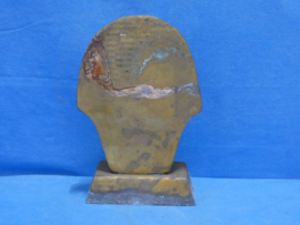 art nr: 1222 vintage Sfinx beeld van koper