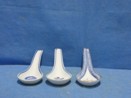 art nr: 1303 vintage Chinese porseleinen soeplepels