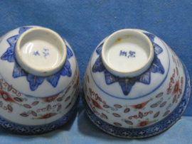 art nr: 1347 antieke Chinese schaaltjes