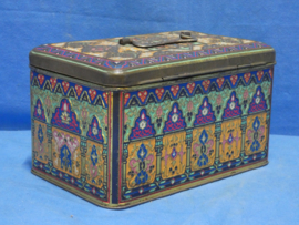 art nr: 1310 vintage blikken Cote D'or kist