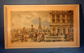 art nr: 50 schilderij van Paris de La-Concorde