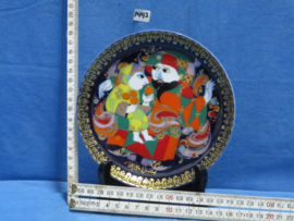 art nr: 1442 vintage Keramieken Aladin Bord