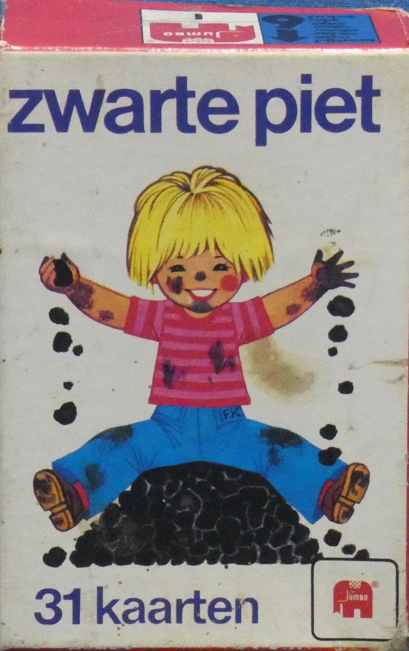 art nr: 1218 vintage Zwarte Pieten spel