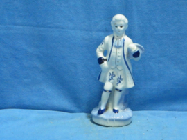 art nr: 1478 vintage Delft Blauw porseleinen beeldje