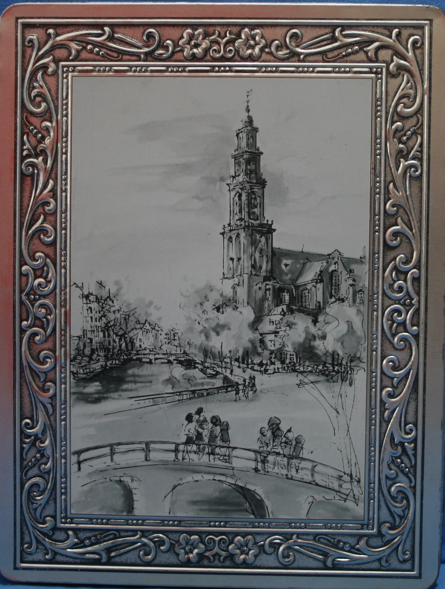 art nr: 442 vintage Patria koekblik