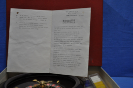 art nr: 885 vintage spel Petite Roulette