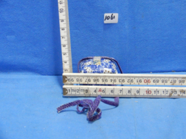art nr: 1061 vintage delft blauw snuifpotje