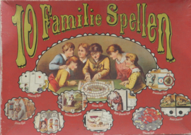 art nr: 982 vintage spellen, 10 familie spellen